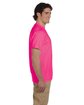 Fruit of the Loom Adult HD Cotton™ T-Shirt retro hth pink ModelSide