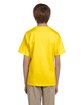 Fruit of the Loom Youth HD Cotton™ T-Shirt YELLOW ModelBack