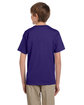 Fruit of the Loom Youth HD Cotton™ T-Shirt DEEP PURPLE ModelBack