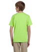 Fruit of the Loom Youth HD Cotton™ T-Shirt neon green ModelBack
