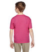 Fruit of the Loom Youth HD Cotton™ T-Shirt RETRO HTH PINK ModelBack