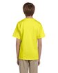 Fruit of the Loom Youth HD Cotton™ T-Shirt NEON YELLOW ModelBack