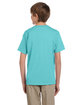 Fruit of the Loom Youth HD Cotton™ T-Shirt SCUBA BLUE ModelBack