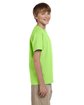 Fruit of the Loom Youth HD Cotton™ T-Shirt NEON GREEN ModelSide