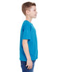 Fruit of the Loom Youth HD Cotton™ T-Shirt turquoise hthr ModelSide