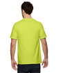 Fruit of the Loom Adult HD Cotton™ Pocket T-Shirt safety green ModelBack