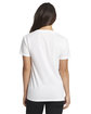 Next Level Apparel Ladies' Relaxed V-Neck T-Shirt white ModelBack