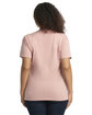 Next Level Apparel Ladies' Relaxed V-Neck T-Shirt desert pink ModelBack