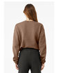 Bella + Canvas Unisex Drop Shoulder Fleece vintage brown ModelBack