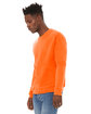Bella + Canvas Unisex Drop Shoulder Fleece orange ModelSide