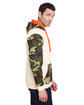 Code Five Men's Fashion Camo Hooded Sweatshirt ntrl/ grn wd/ or ModelSide
