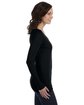 Anvil Ladies' Featherweight Long-Sleeve Scoop T-Shirt  ModelSide