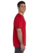 Fruit of the Loom Adult HD Cotton V-Neck T-Shirt true red ModelSide