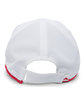 Pacific Headwear Lite Series Active Cap white/ red ModelBack