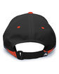 Pacific Headwear Lite Series Cap black/ orange ModelBack