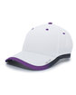 Pacific Headwear Lite Series Cap white/ purple ModelQrt