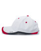 Pacific Headwear Lite Series Cap white/ red ModelSide