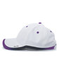 Pacific Headwear Lite Series Cap white/ purple ModelSide