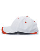 Pacific Headwear Lite Series Cap white/ orange ModelSide