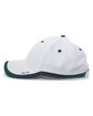 Pacific Headwear Lite Series Cap white/ d green ModelSide
