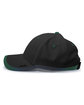 Pacific Headwear Lite Series Cap black/ d green ModelSide