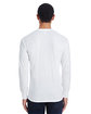 Hanes Men's X-Temp Long-Sleeve T-Shirt white ModelBack