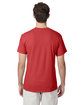 Hanes Adult Perfect-T Triblend T-Shirt athletic red hth ModelBack
