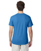 Hanes Adult Perfect-T Triblend T-Shirt bonnet blu hthr ModelBack