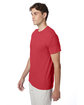 Hanes Adult Perfect-T Triblend T-Shirt red triblend ModelQrt