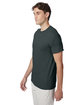 Hanes Adult Perfect-T Triblend T-Shirt ath green hther ModelQrt