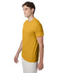 Hanes Adult Perfect-T Triblend T-Shirt gold heather ModelQrt