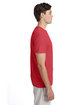 Hanes Adult Perfect-T Triblend T-Shirt red triblend ModelSide