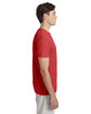 Hanes Adult Perfect-T Triblend T-Shirt athletic red hth ModelSide