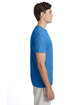 Hanes Adult Perfect-T Triblend T-Shirt bonnet blu hthr ModelSide
