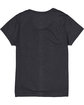 Hanes Ladies' Perfect-T Triblend V-Neck T-shirt slate triblend FlatBack