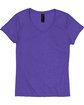 Hanes Ladies' Perfect-T Triblend V-Neck T-shirt  FlatFront