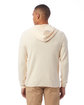 Alternative Adult Quarter Zip Fleece Hooded Sweatshirt eco canvas ModelBack