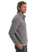 Alternative Adult Full Zip Fleece Jacket eco grey ModelSide