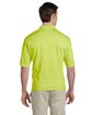Jerzees Adult SpotShield™ Pocket Jersey Polo safety green ModelBack