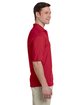 Jerzees Adult SpotShield™ Pocket Jersey Polo TRUE RED ModelSide