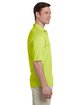 Jerzees Adult SpotShield™ Pocket Jersey Polo safety green ModelSide