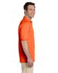 Jerzees Adult SpotShield™ Jersey Polo safety orange ModelSide