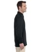 Jerzees Adult SpotShield™ Long-Sleeve Jersey Polo black ModelSide