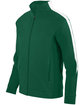 Augusta Sportswear Unisex 2.0 Medalist Jacket dark green/ wht ModelQrt