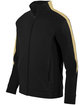 Augusta Sportswear Unisex 2.0 Medalist Jacket black/ vegas gld ModelQrt