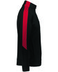 Augusta Sportswear Unisex 2.0 Medalist Jacket black/ red ModelSide