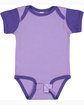 Rabbit Skins Infant Baby Rib Bodysuit LAVENDER/ PURPLE ModelQrt