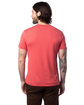 Alternative Men's Modal Tri-Blend T-Shirt faded red ModelBack