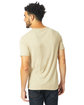 Alternative Men's Modal Tri-Blend T-Shirt desert tan ModelBack