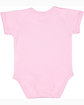 Rabbit Skins Infant Fine Jersey Bodysuit pink ModelBack